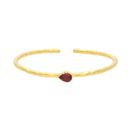 Pulsera "Delhi" granate - KARVIK JOYAS