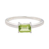 Anillo "Londres" Peridoto - KARVIK JOYAS