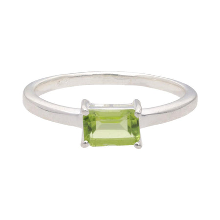 Anillo "Londres" Peridoto - KARVIK JOYAS